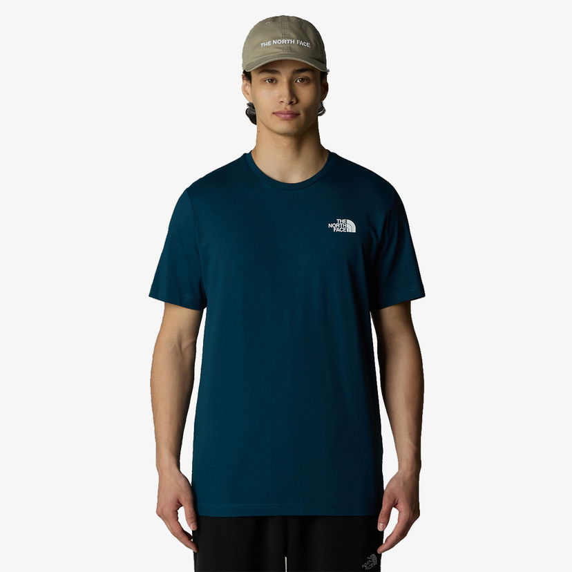 Majica The North Face M S/S REDBOX CELEBRATION TEE Mornarica | NF0A87NV1NO1