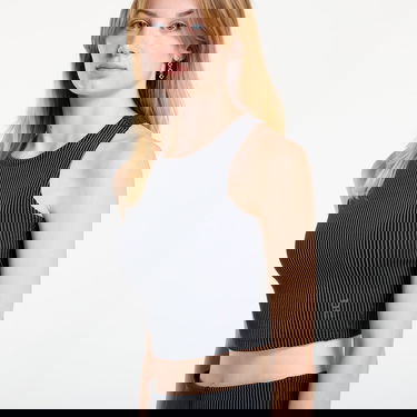 Krop-top On Running All-Day Ribbed Crop Sport Top Črna | 1WF30420080, 4