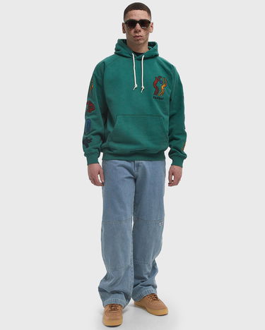 Pulover By Parra Hooded Sweatshirt Zelena | 53115, 2