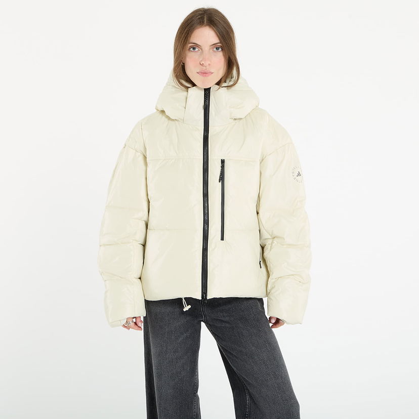 Jakna adidas Performance adidas by Stella McCartney Short Padded Winter Jacket Bež | JV8548