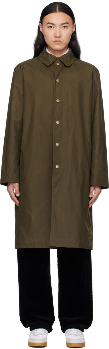 Plašči A.P.C. A.P.C. Arthur Mac Coat Zelena | COERC-H01535, 0