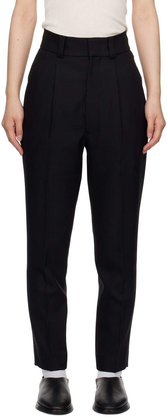 Hlače Fear of God Fear of God Slim-Fit Trousers Črna | FGE40-011GRB