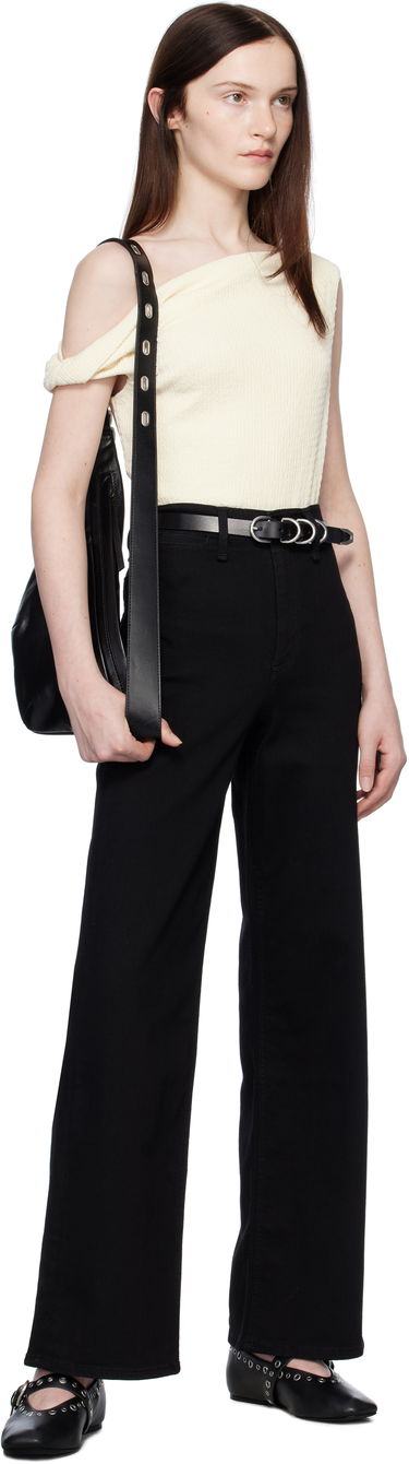 Superge in čevlji rag & bone Spire Mary Jane Ballerina Flats Črna | WFF24HF1008LE08, 4