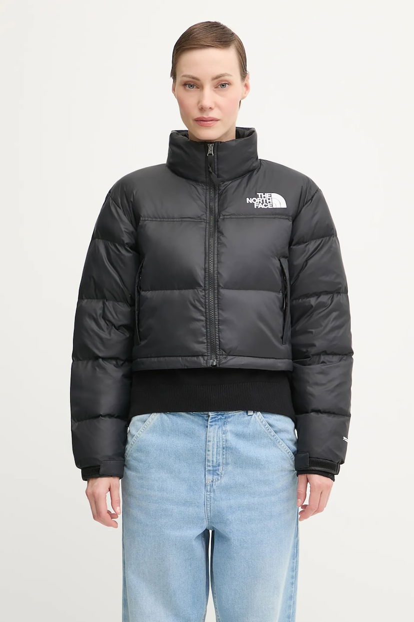 Puhovka The North Face The North Face Nuptse Cropped Puffer Jacket Črna | NF0A5GGEGOG1