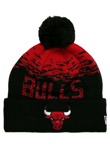 Beanie New Era NBA Chicago Bulls Pom Beanie Črna | 12122723