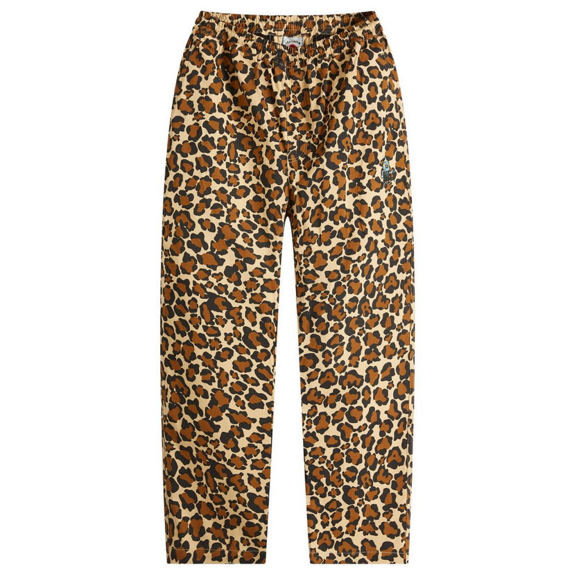 Trenirka BBC IceCream ICECREAM Skate Pants, Leopard Print Rjava | IC25112-LPR