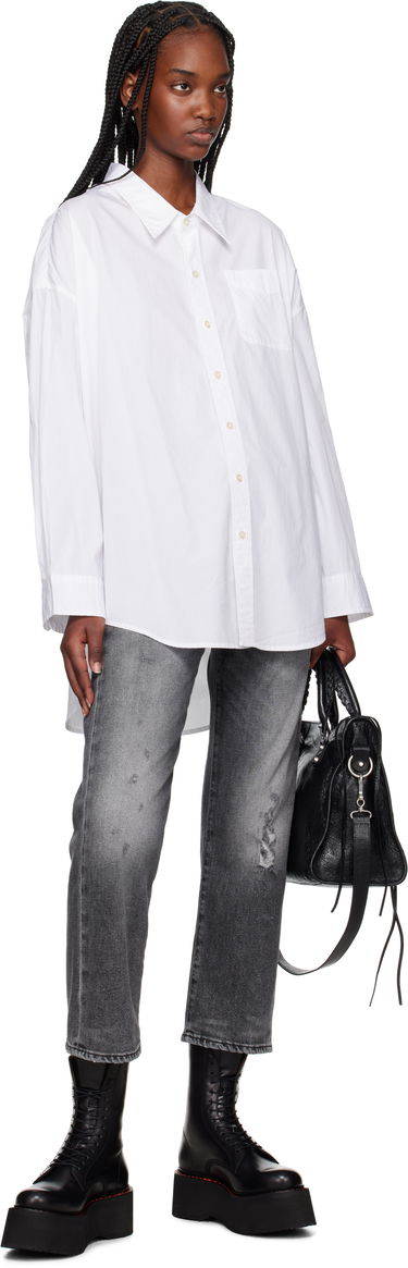 Kavbojke R13 R13 Straight-Leg Boyfriend Jeans Siva | R13W5083-D137C, 3