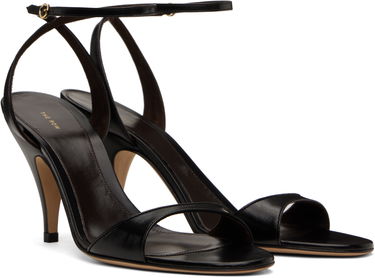 Modni dodatki The Row The Row Vika Ankle Strap Heeled Sandals Črna | F1584-SL1, 3