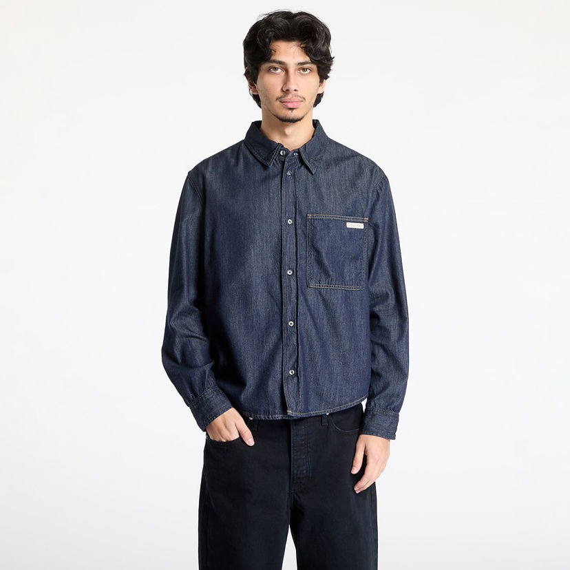 Srajce CALVIN KLEIN Calvin Klein Jeans Regular Denim Shirt Modra | J30J326584 1BJ