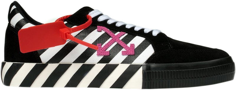 Superge in čevlji Off-White Arrows Vulc Low Stripe Violet SS20 W Črna | OWIA178R20I051091029, 0