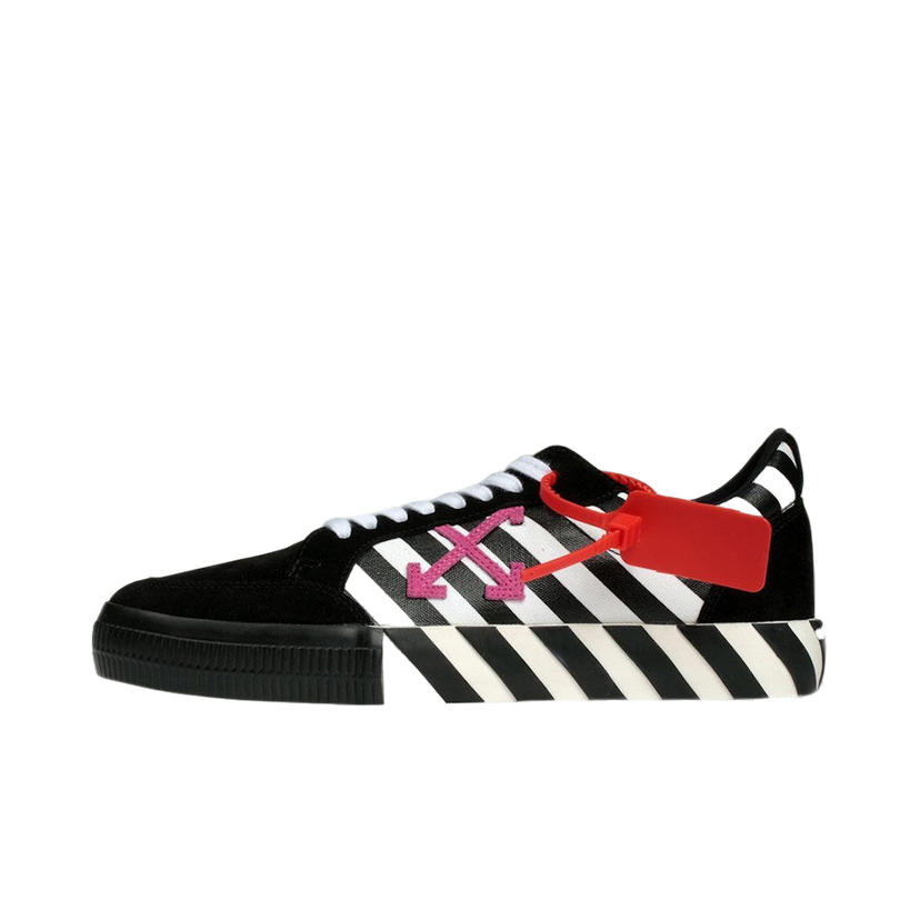 Superge in čevlji Off-White Arrows Vulc Low Stripe Violet SS20 W Črna | OWIA178R20I051091029