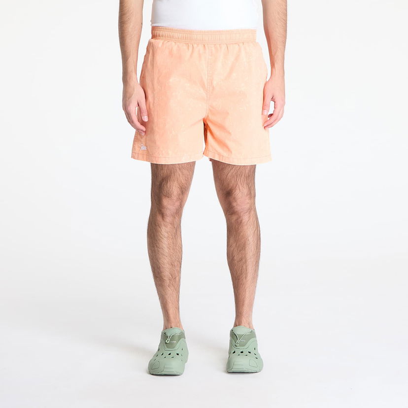 Kratke hlače Patta Patta Basic Acid Wash Swim Shorts Oranžna | POC-BS25-3000-333-0001-187