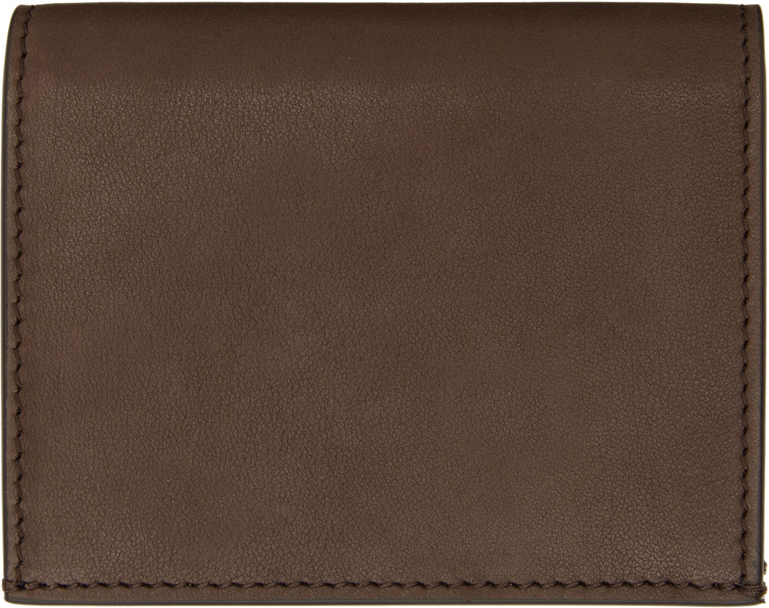 Denarnica Thom Browne Thom Browne Soft Calf Leather Single Card Holder Rjava | MAW021L-L0117, 0