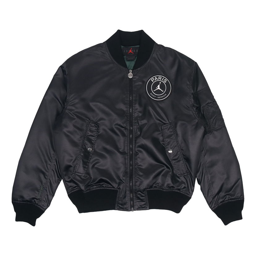 Bomber jakna Jordan Jordan Paris Saint-Germain MA-1 Padded Bomber Jacket Črna | DB6493-010