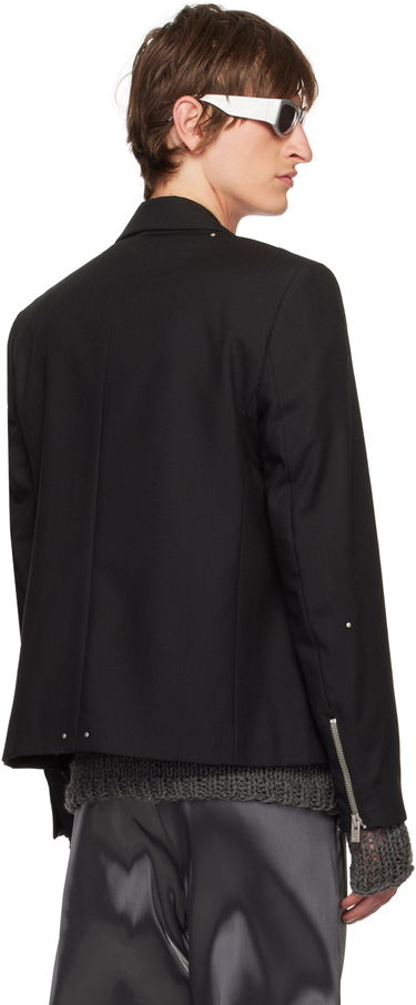 Bomber jakna HELIOT EMIL Men's Lucent Blazer Črna | HE_M_04_027_BLK01, 2