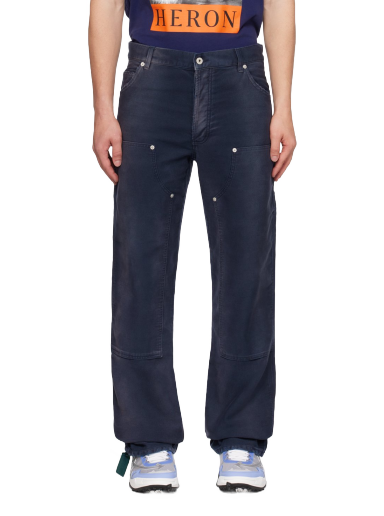 Hlače HERON PRESTON Carpenter Trousers Mornarica | HMCA027F23FAB0014600