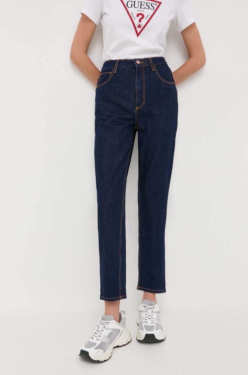 Kavbojke GUESS Tapered Leg Jeans Mornarica | W2YA21.D4NH4, 0