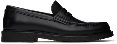 Superge in čevlji BOSS BOSS Polished Leather Loafers Črna | 50536162, 0