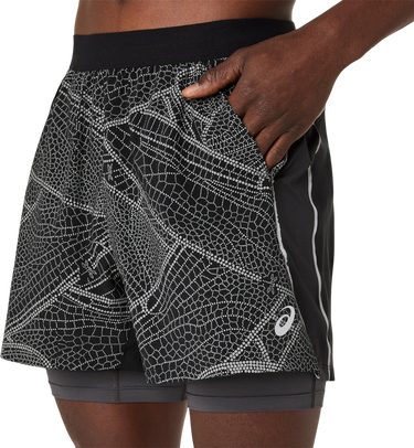 Kratke hlače Asics Limited Series Lite-Show 2-in-1 Running Shorts Črna | 2011d367-001, 2