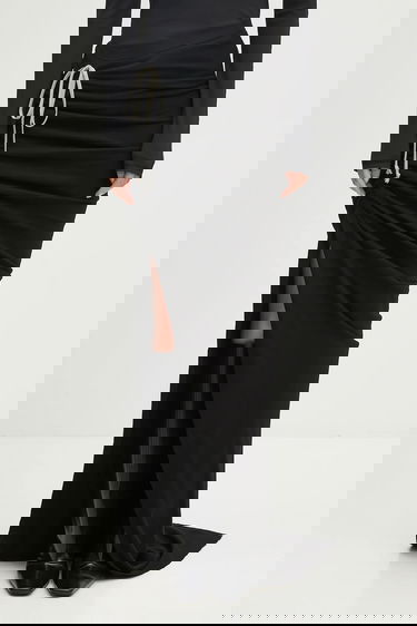 Krila Rick Owens Rick Owens DRKSHDW Soft Edfu Long Maxi Skirt Črna | DS02E7337.JDB, 0