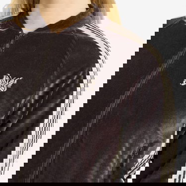 Bomber jakna Needles Needles Women's Rib Collar Track Jacket, Size L Lila | QV319-B, 5