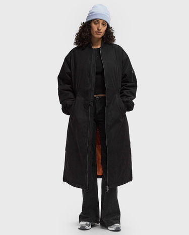 Bomber jakna DAILY PAPER Oversized Long Bomber Jacket Črna | 2423004, 1