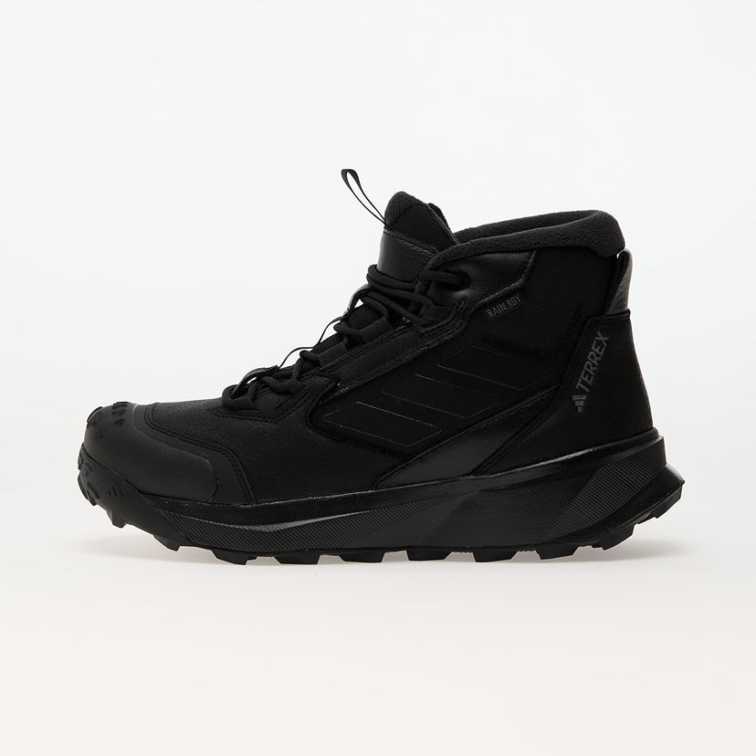 Outdoor adidas Performance Winter Boot Mid Leather Core Black/ Core Black/ Grey Four Črna | ID2859
