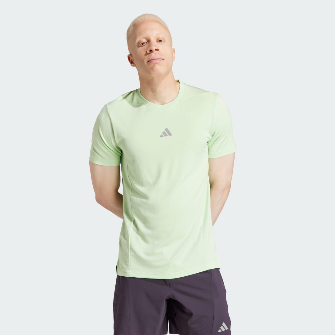 Majica adidas Performance Designed for Training HIIT Workout HEAT.RDY Tee Zelena | IS3710, 1