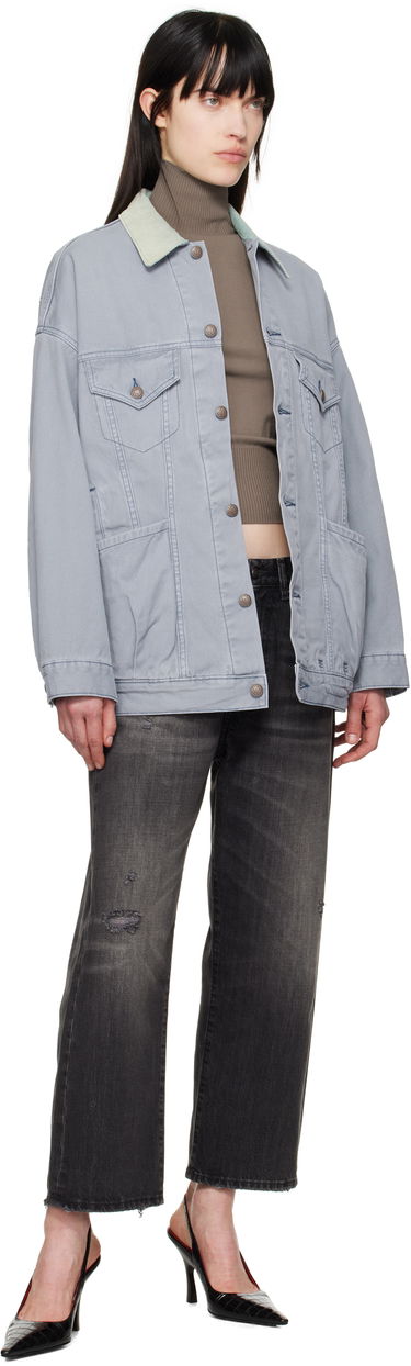 Jakna R13 R13 Lacey Trucker Denim Jacket Modra | R13WD210-D279A, 3