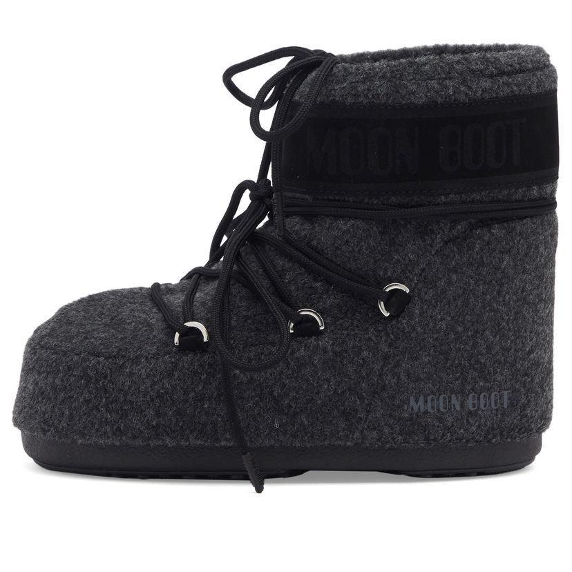 Superge in čevlji Moon Boot Low Icon Felt Boots Siva | 80D1409590-N003