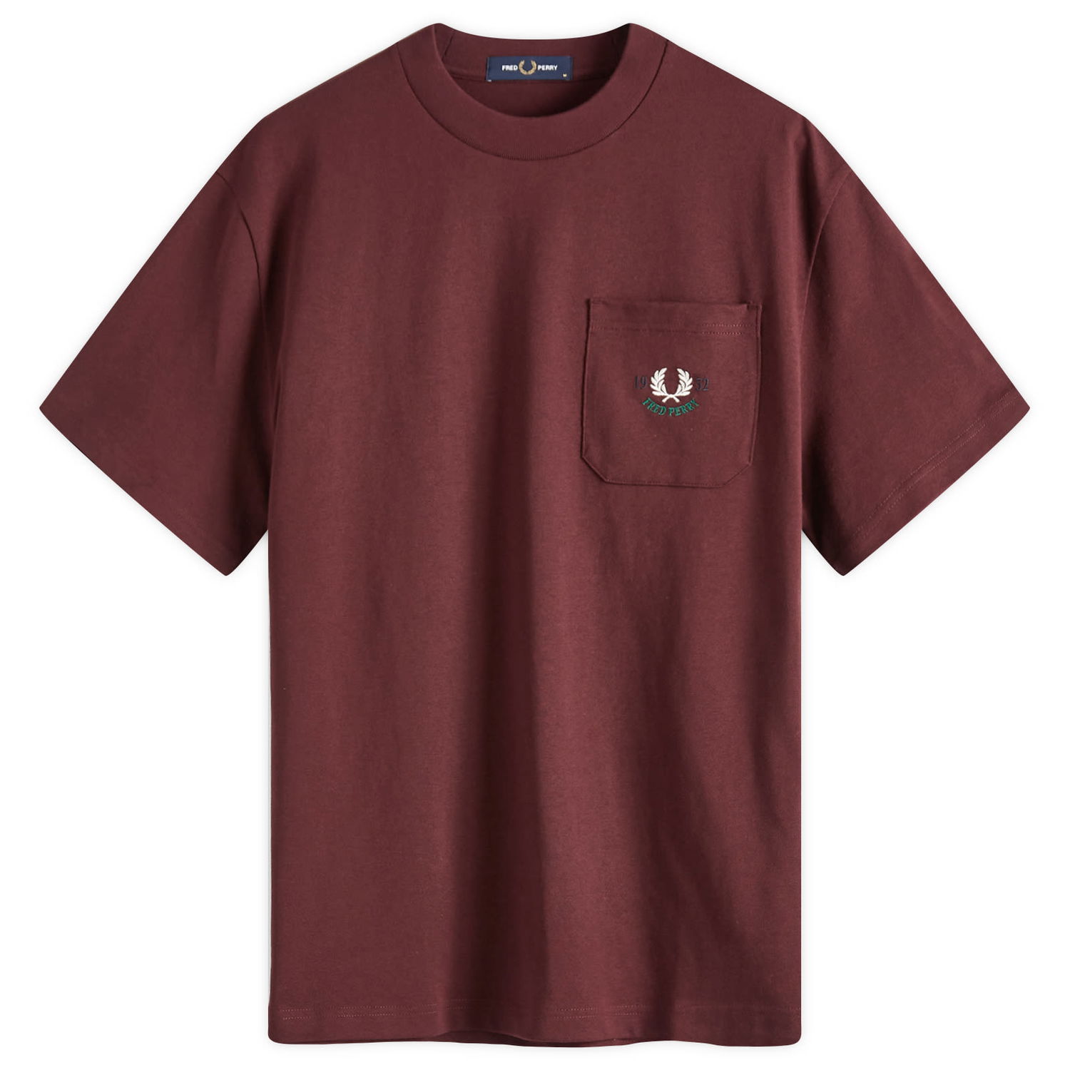 Majica Fred Perry Relaxed Fit 1952 Pocket Tee, Size Large Bordo | M9827-597, 1