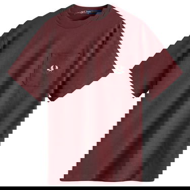 Majica Fred Perry Relaxed Fit 1952 Pocket Tee, Size Large Bordo | M9827-597, 1
