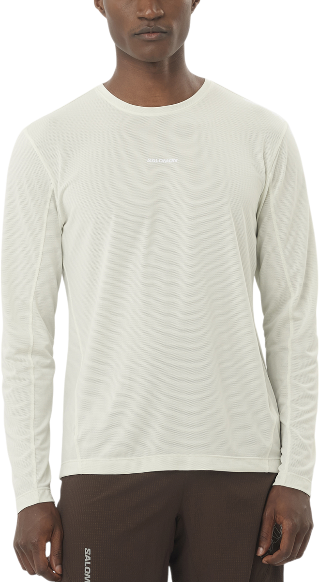 Majica Salomon Salomon SHKout CORE LS TEE Men's Long Sleeve T-Shirt Bela | lc2424500
