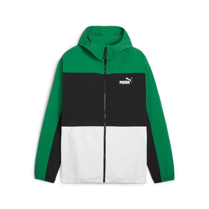 Vetrovka Puma Windbreaker Hooded Jacket Zelena | 675387-86