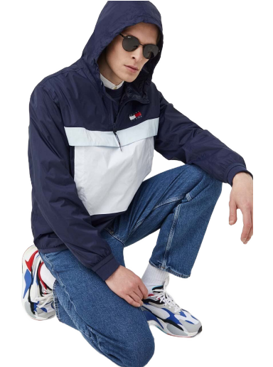Jakna Tommy Hilfiger Chicago Windproof Jacket Mornarica | DM0DM16583