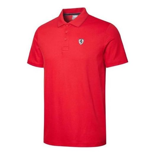 Polo majica Puma Ferrari Polo Shirt Rdeča | 596124-02