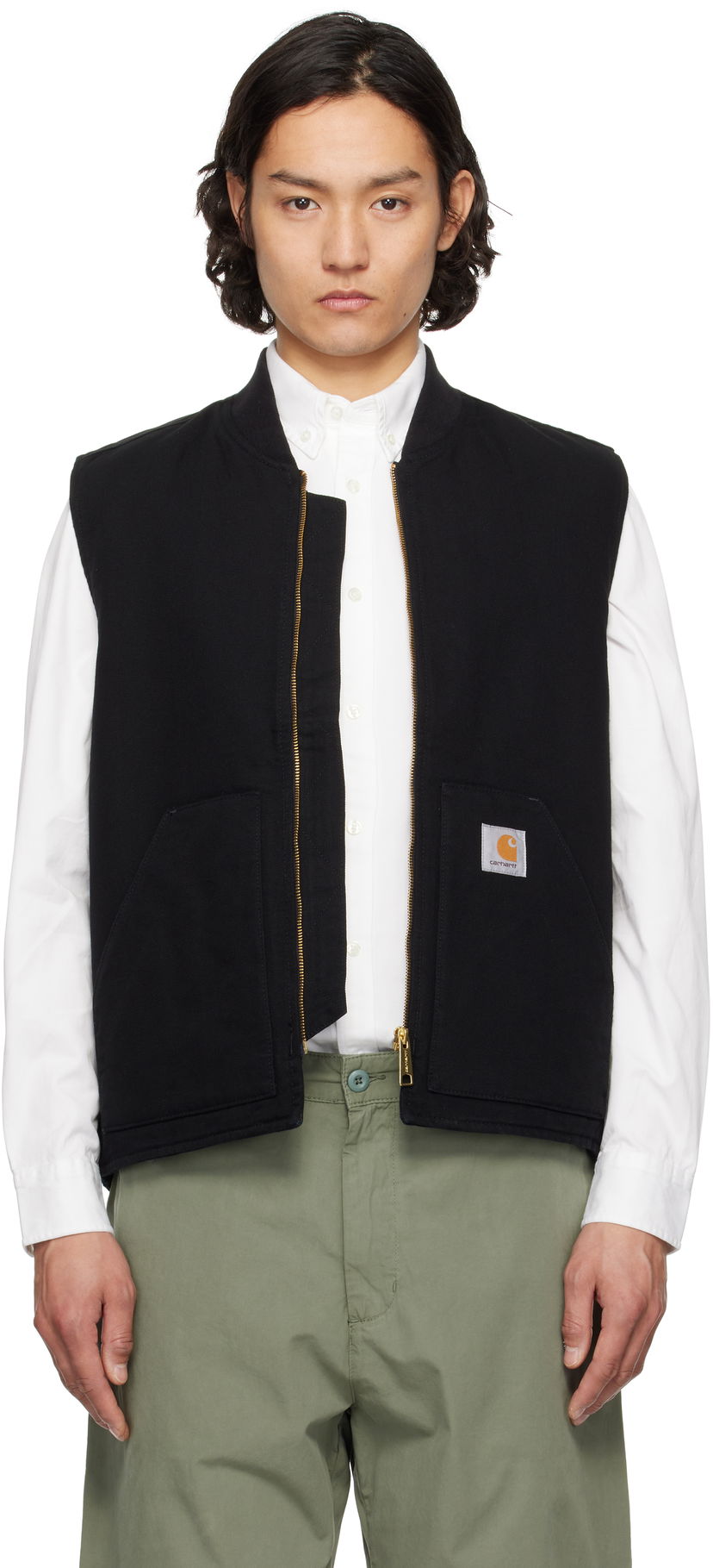 Telovnik Carhartt WIP Classic Vest Črna | I026457