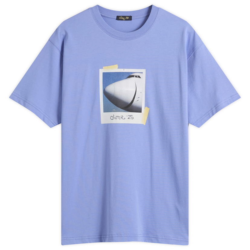 Majica Dime Dime Plane T-Shirt, Size Large Modra | DIMEFA2560IND