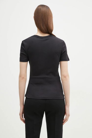 Majica Samsoe Samsoe Samsoe Samsoe Saevelyn Fitted T-Shirt Črna | F24400022, 2