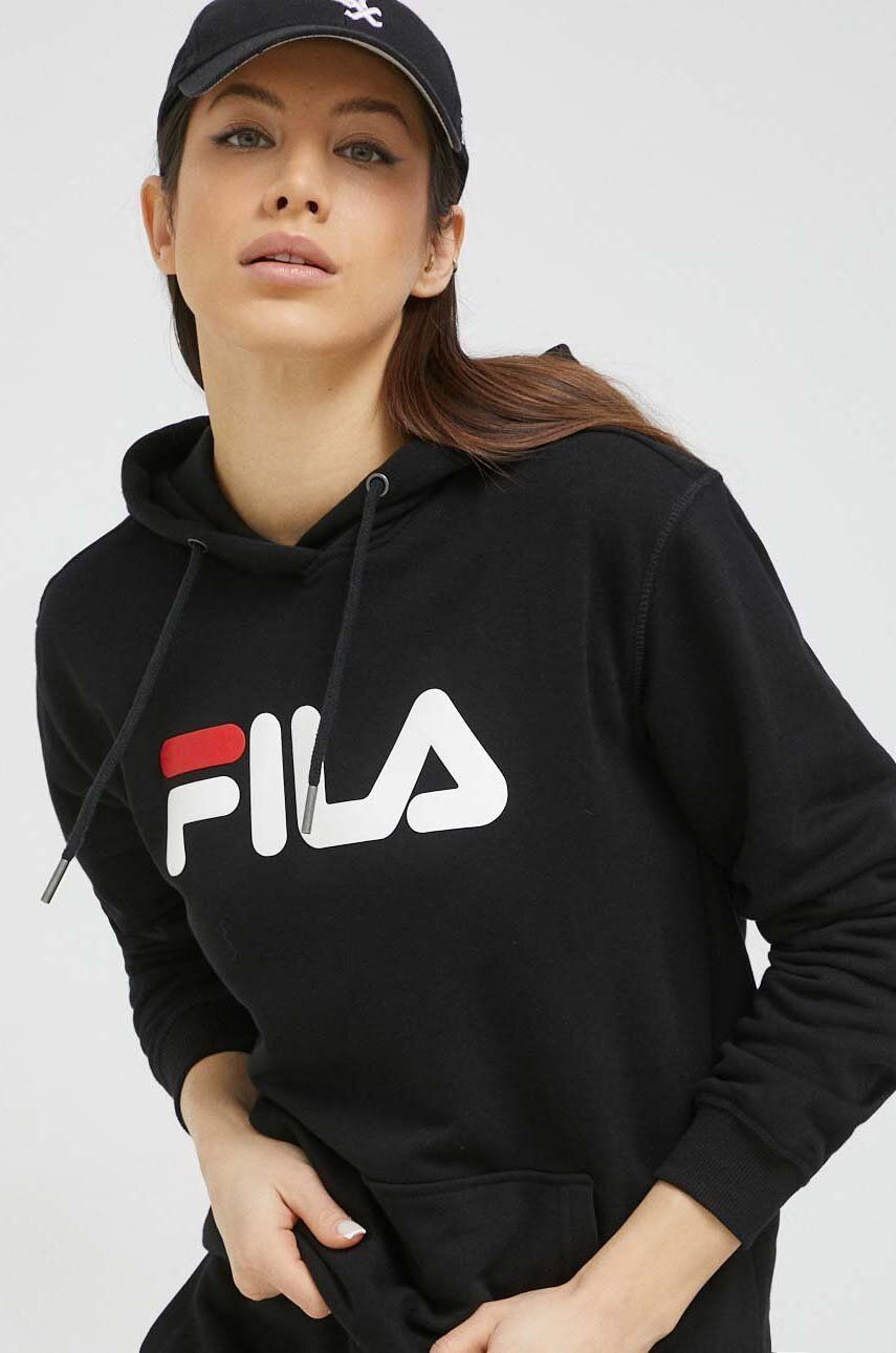 Pulover FILA Hoodie Črna | FAU0068.SS23, 0