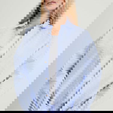 Srajce Baserange Baserange Claude Shirt, Size Medium Modra | TSCL-OCP-AU25-SAX, 5