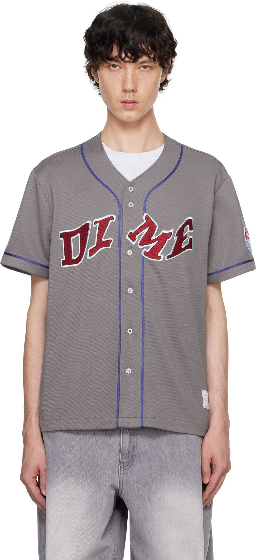 Dres Dime Gray League Jersey Siva | DIMEFA2410GRY