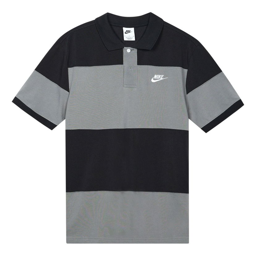 Polo majica Nike Sportswear Essential Polo Shirt Siva | DM6951-010