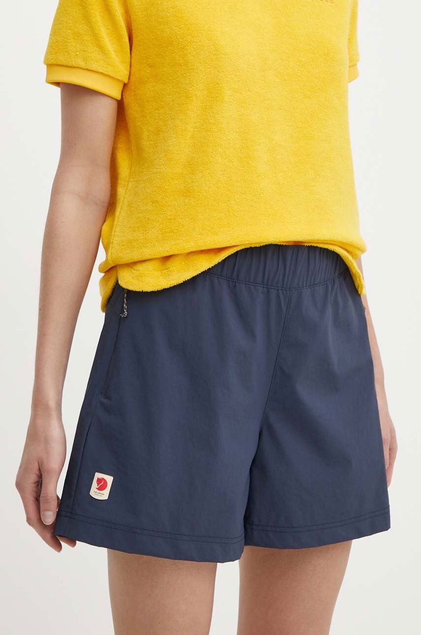 Kratke hlače FJÄLLRÄVEN Fjallraven High Coast High Waist Shorts Mornarica | F87034.560