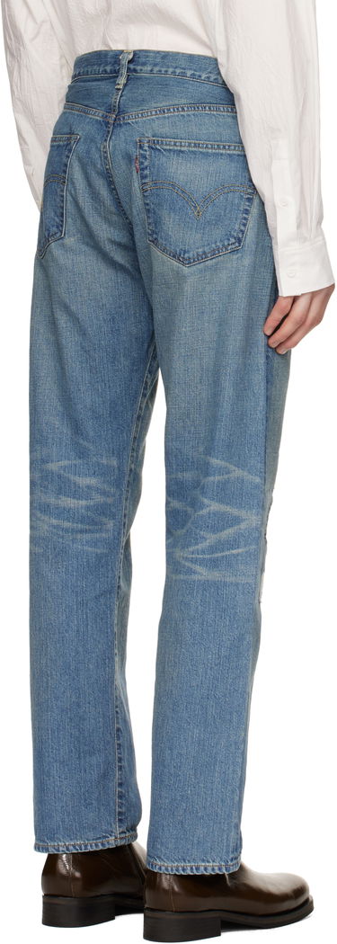 Kavbojke Junya Watanabe Junya Watanabe Levi's Edition Patched Jeans Modra | WO-P212-051, 2