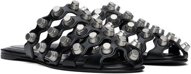 Superge in čevlji Alexander Wang Alexander Wang Rexa Cage Slide Sandals Črna | 30125M014, 3