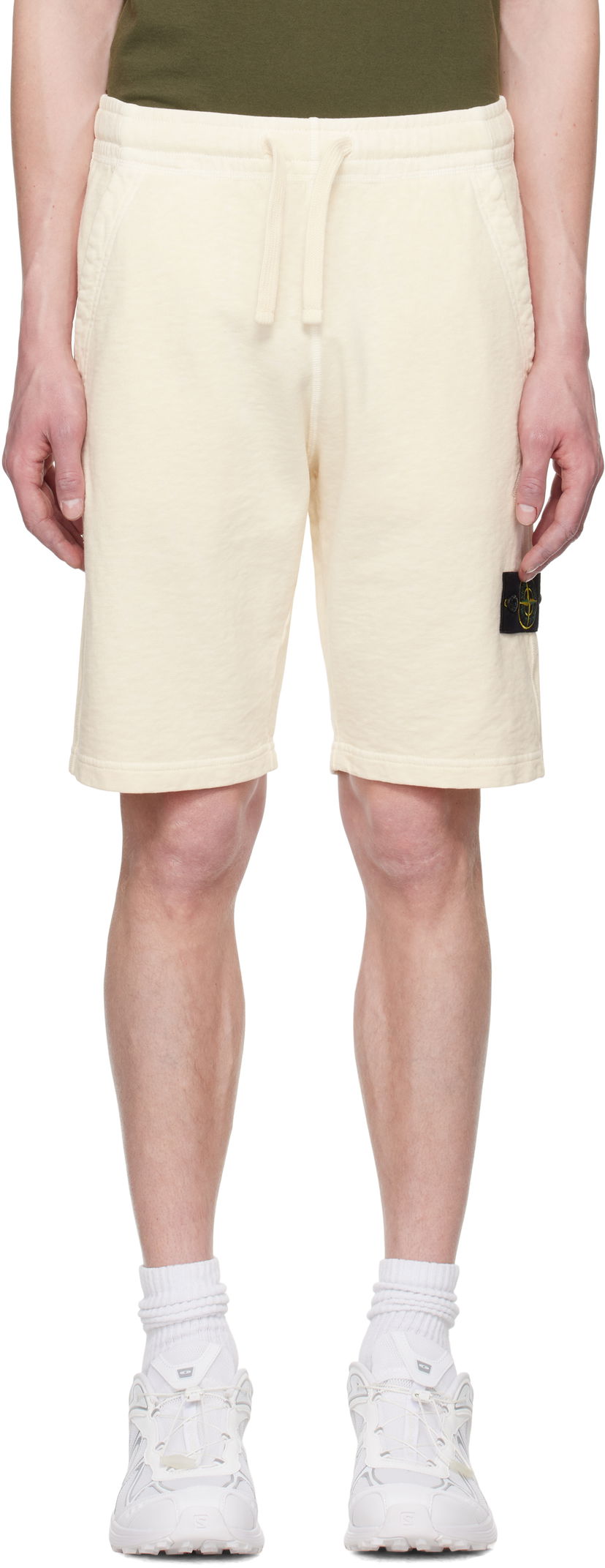 Kratke hlače Stone Island Stone Island Fleece Shorts Rumena | K1S15 6200009 S0060