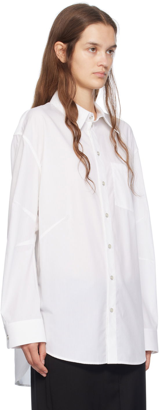 Srajce Helmut Lang Helmut Lang Apex Women's Blouse Bela | O06HW599, 1
