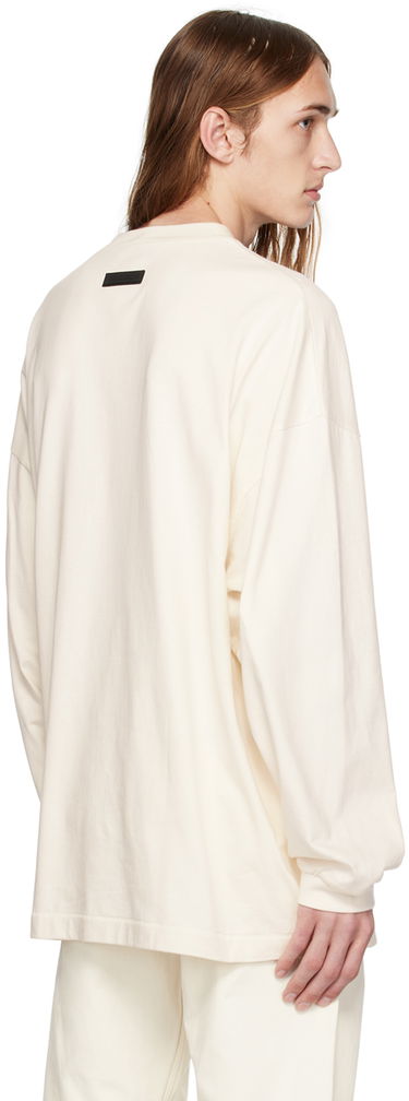 Majica Fear of God Essentials LS Tee Cloud Dancer Bela | 125BT232011F, 2