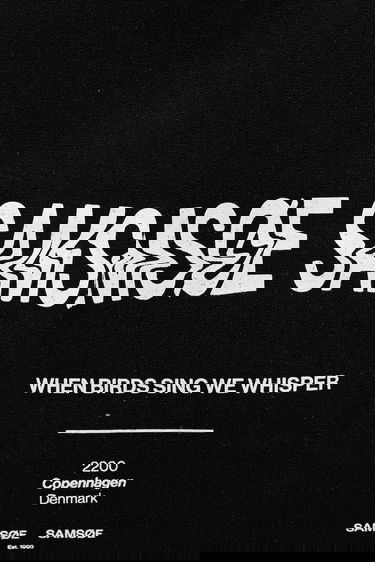 Tote bag Samsoe Samsoe Samsoe Samsoe SAPRINT Tote Bag Črna | U25200001, 3